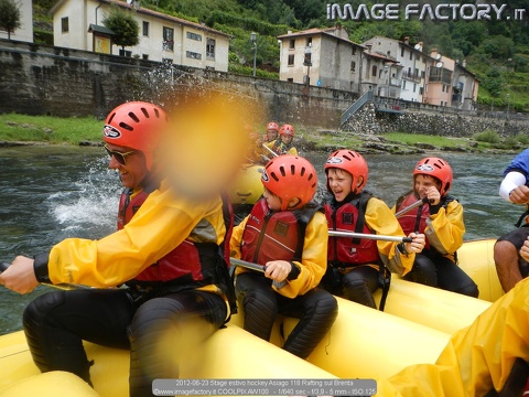 2012-06-23 Stage estivo hockey Asiago 118 Rafting sul Brenta